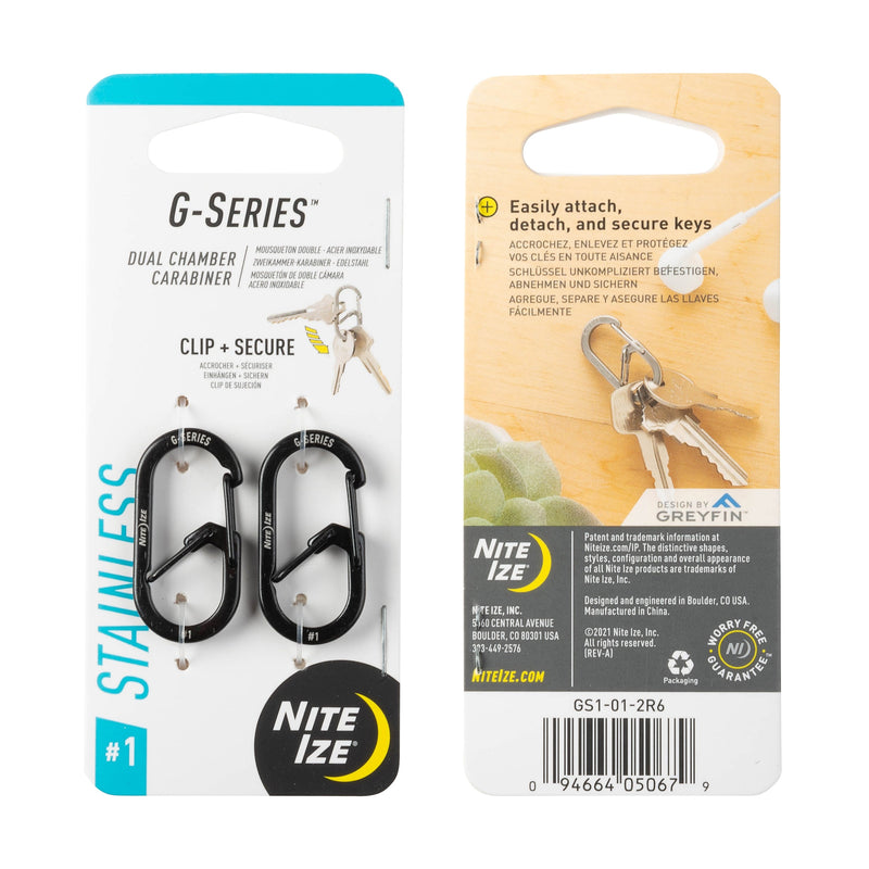 Nite Ize G-Series Dual Chamber Carabiner