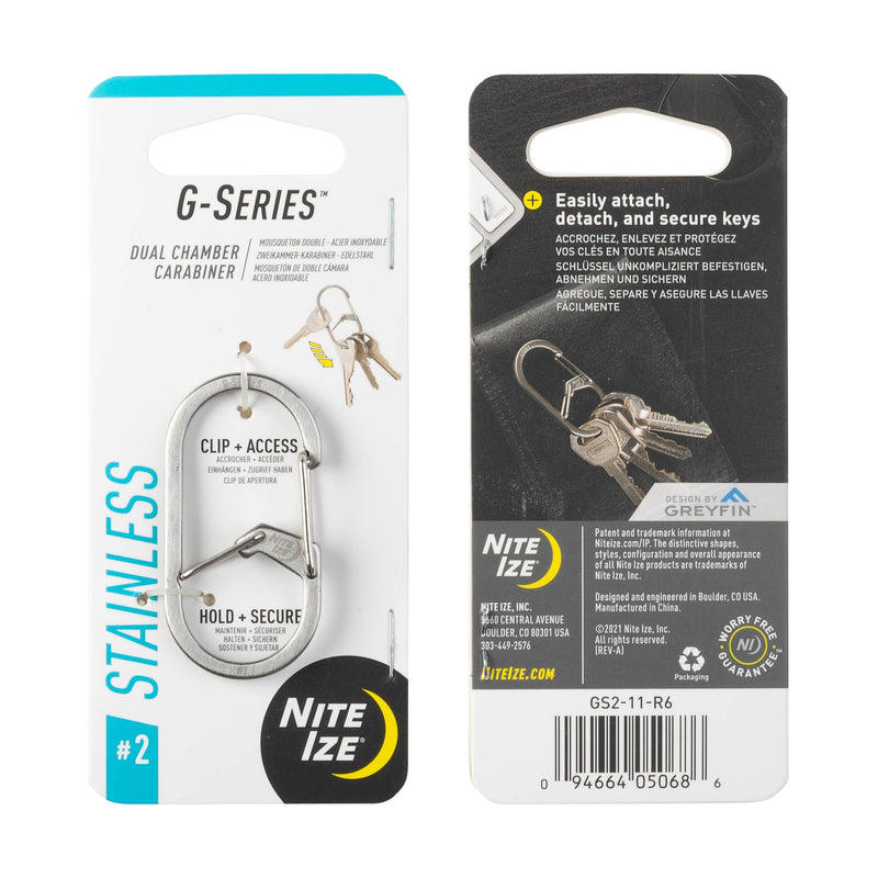 Nite Ize G-Series Dual Chamber Carabiner