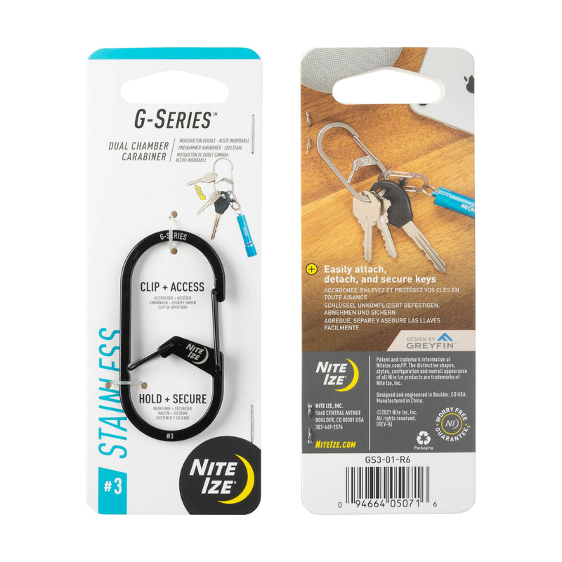 Nite Ize G-Series Dual Chamber Carabiner