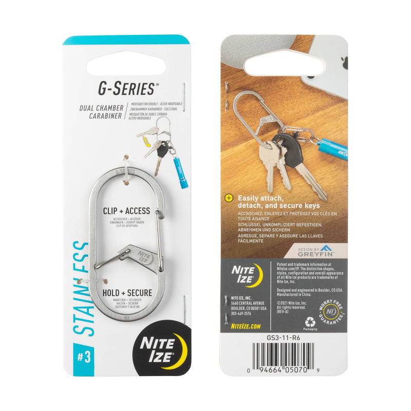 Nite Ize G-Series Dual Chamber Carabiner