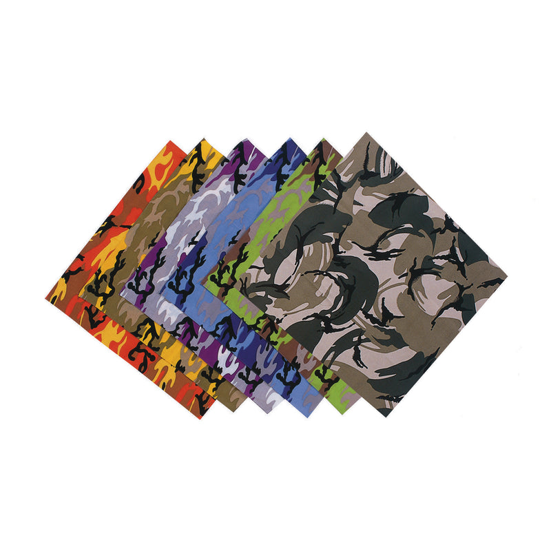 Rothco Colored Camo Bandana Pink Camo