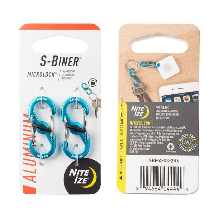 Nite Ize S-Biner MicroLock Aluminium