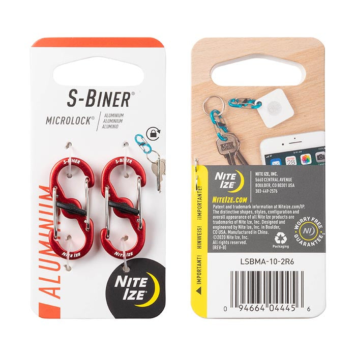 Nite Ize S-Biner MicroLock Aluminium