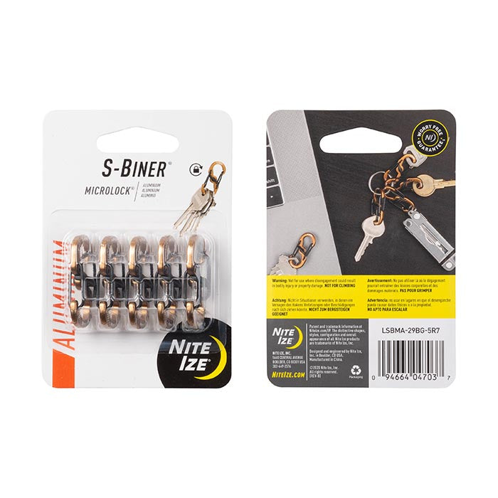 Nite Ize S-Biner MicroLock Aluminium