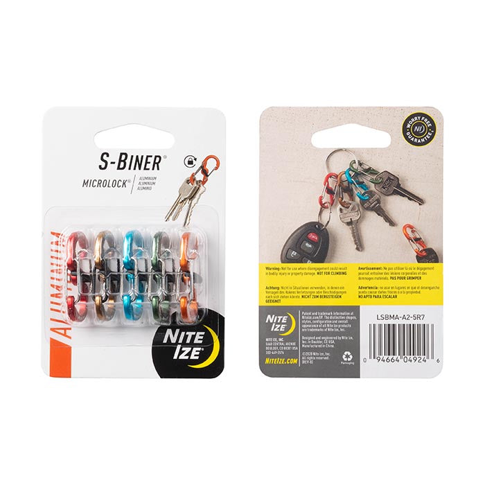 Nite Ize S-Biner MicroLock Aluminium Multi