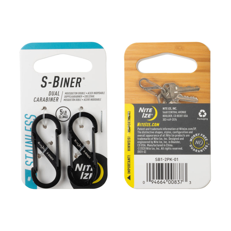 Nite Ize S-Biner Stainless Steel