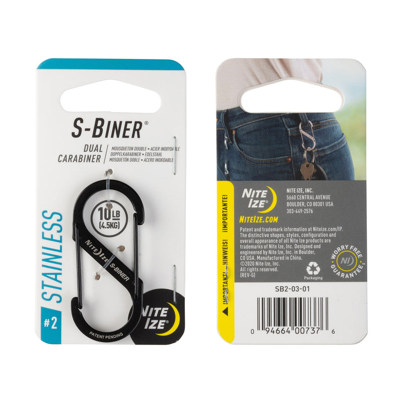 Nite Ize S-Biner Stainless Steel