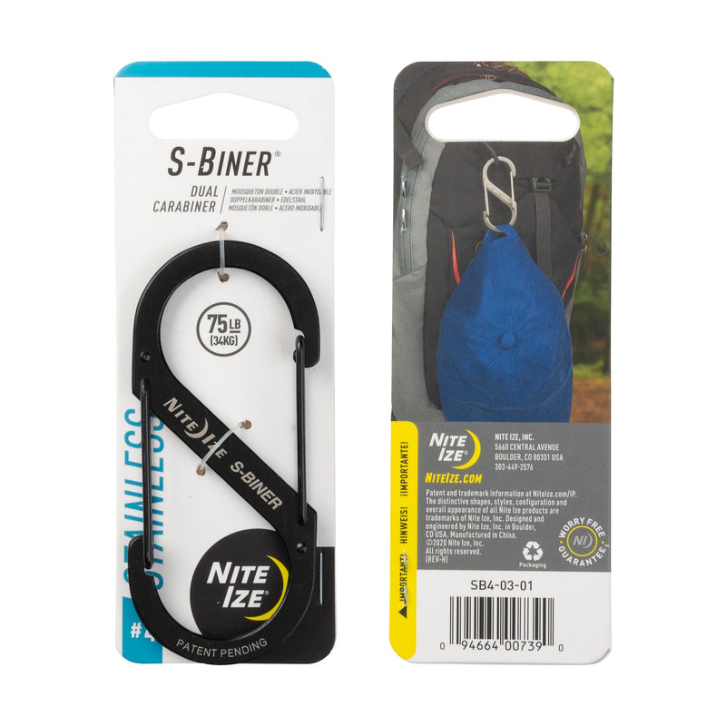 Nite Ize S-Biner Stainless Steel