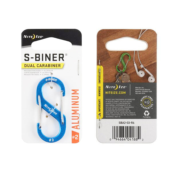 Nite Ize S-Biner Aluminum Dual Carabiner