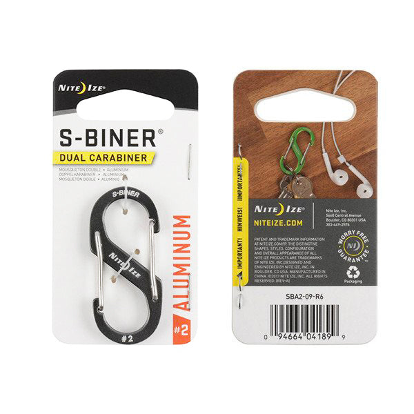 Nite Ize S-Biner Aluminum Dual Carabiner