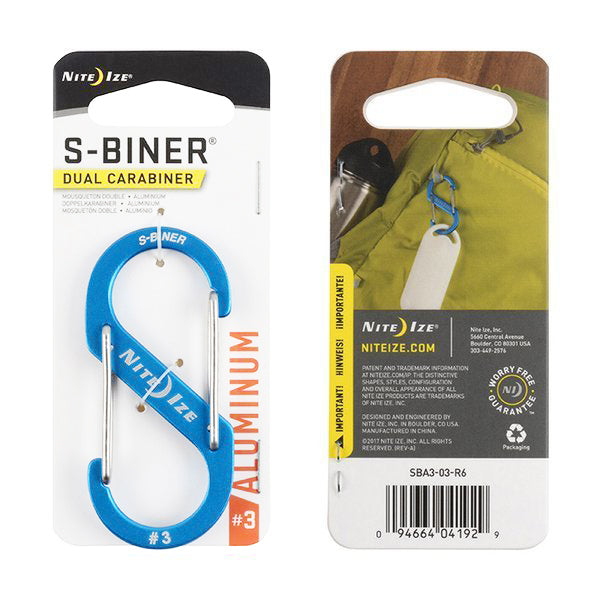 Nite Ize S-Biner Aluminum Dual Carabiner