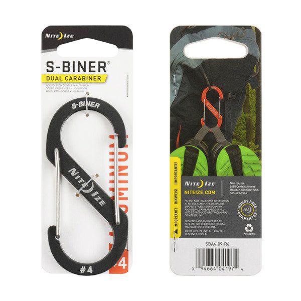 Nite Ize S-Biner Aluminum Dual Carabiner