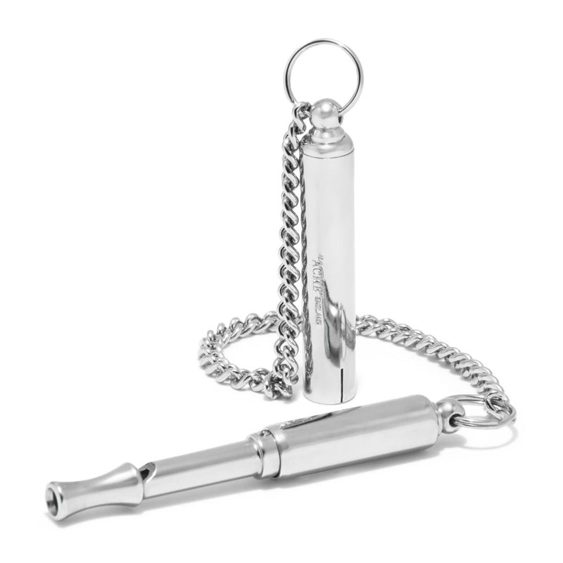 ACME Brass Silent Dog Whistle 535-Nickel Plated Nickel Plated