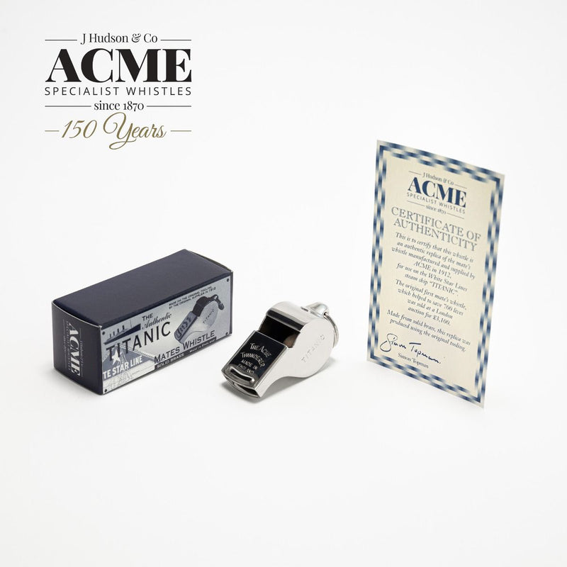 ACME Thunderer 58 N.P. Whistle 100 year TITANIC