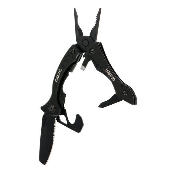 Gerber Crucial Tool Strap Cutter Black Black