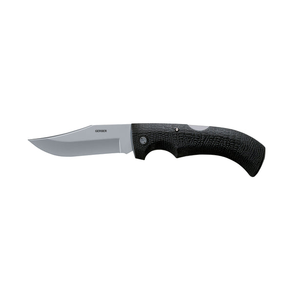 Gerber Folding Gator Clip Point Black