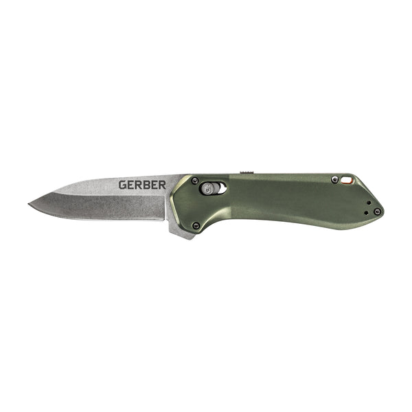 Gerber Highbrow Compact Drop Point Flat Sage