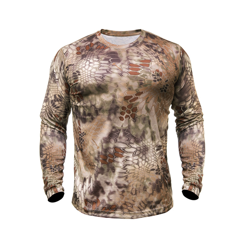 Kryptek Hyperion Long Sleeve Crew T-Shirt Kryptek Highlander