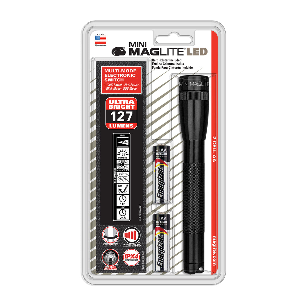 Maglite Mini Maglite LED 2AA - Holster Pack