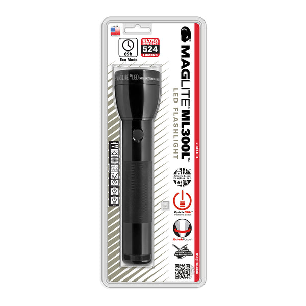 Maglite ML300L 2D LED Black