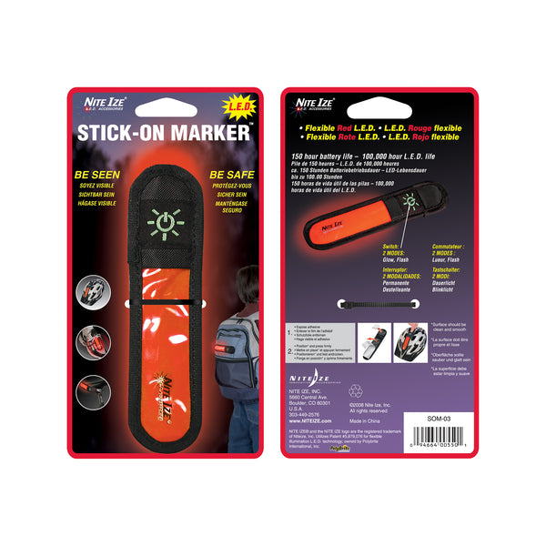 Nite Ize Stick On Marker Red