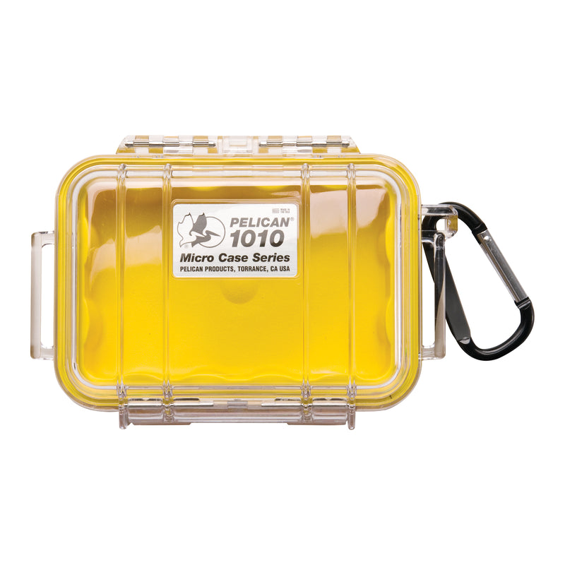 Pelican 1010 Micro Case Clear Yellow
