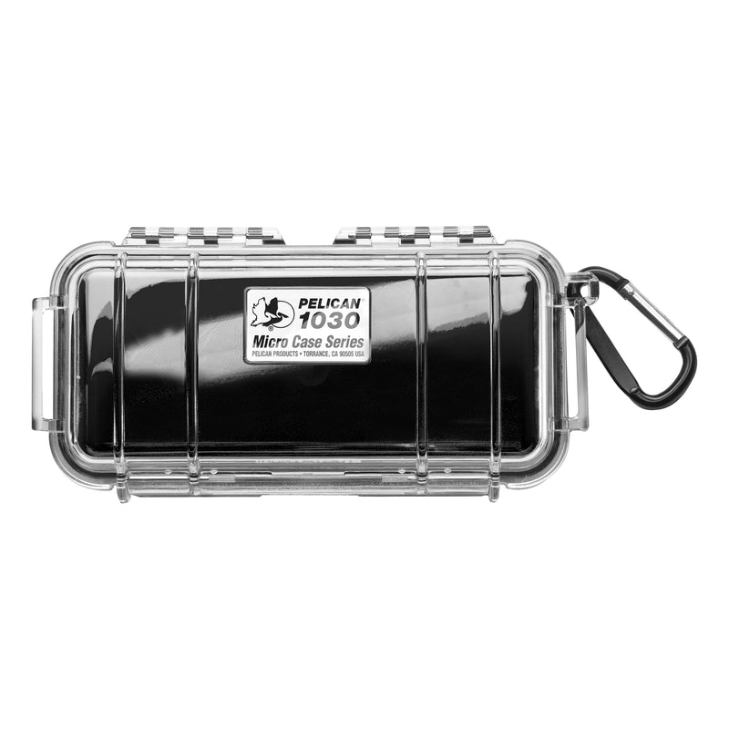 Pelican 1030 Micro Case Clear Black