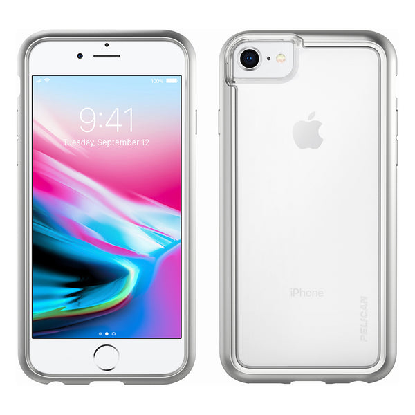 Pelican C35100 Adventurer Phone Case Clear/Metallic Silver