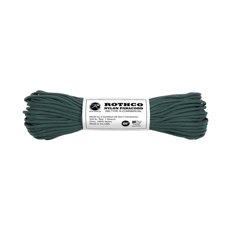 Rothco Nylon Paracord Hunter Green