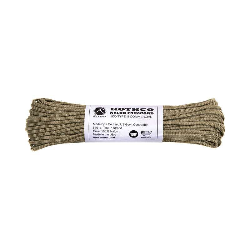 Rothco Nylon Paracord Coyote Brown