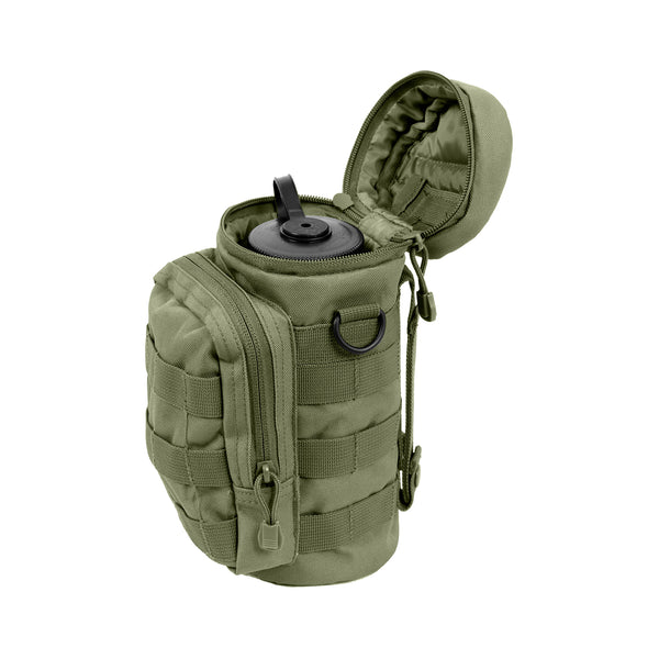Rothco MOLLE Compatible Water Bottle Pouch OD Green
