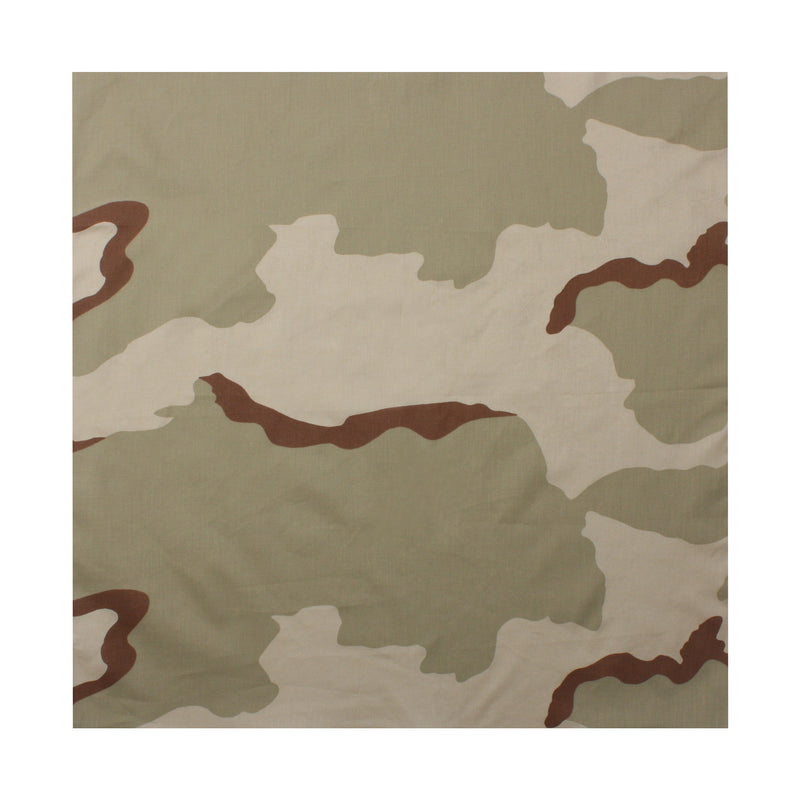 Rothco Classic Camo Bandana 6-Color Desert Camo