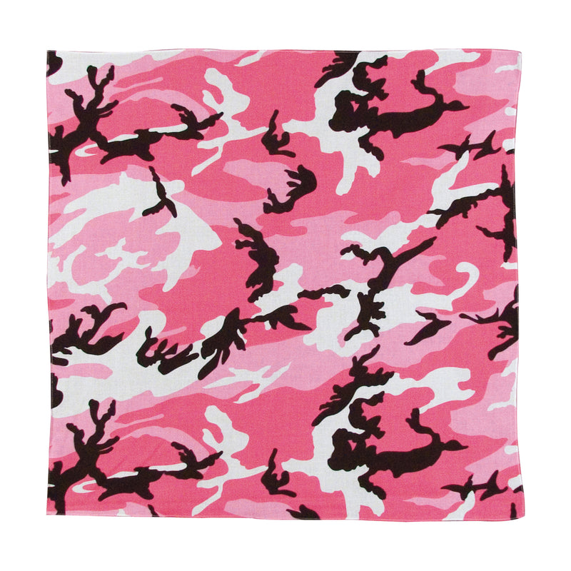 Rothco Colored Camo Bandana Red Camo