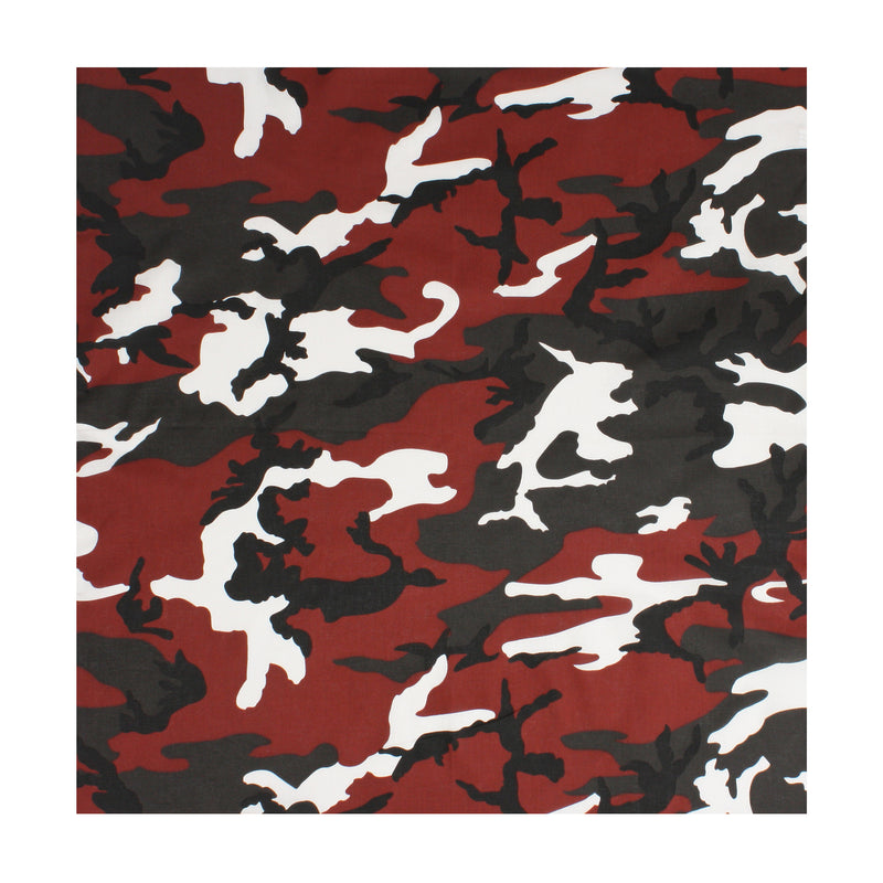 Rothco Colored Camo Bandana Sky Blue Camo