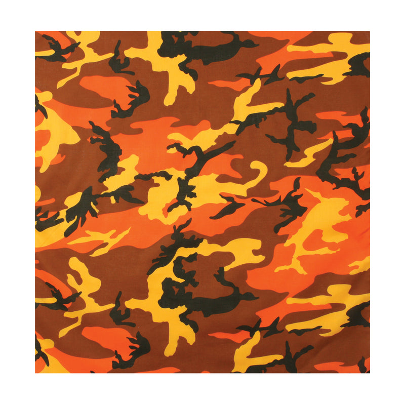 Rothco Colored Camo Bandana Red/White/Blue Camo