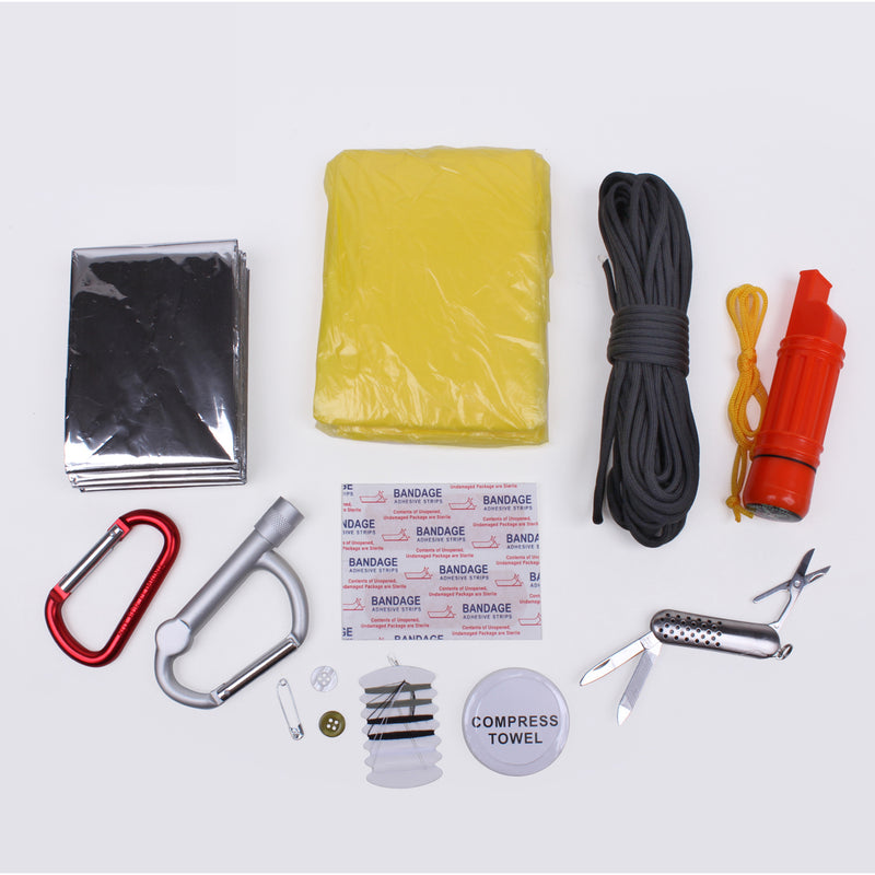 Rothco Water Bottle Survival Kit With MOLLE Compatible Pouch