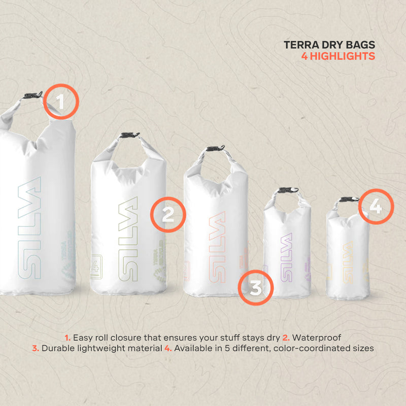 Silva Terra Dry Bag 12L White