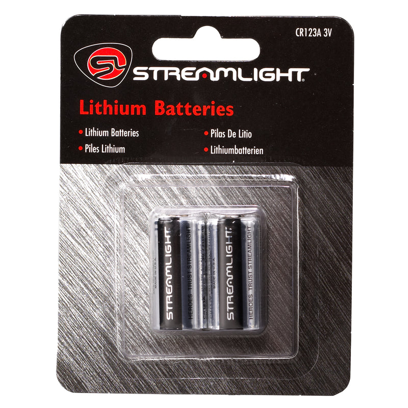 Streamlight 85175 CR123A Lithium Batteries