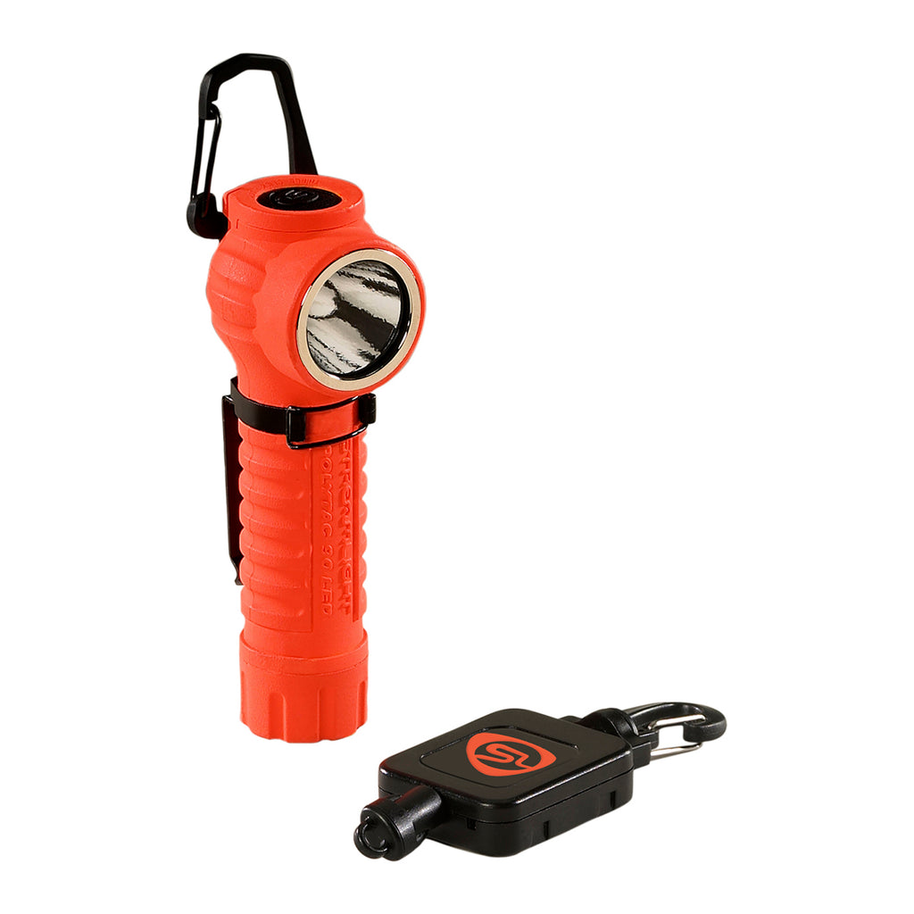 Streamlight PolyTac 90 w/Gear Keeper - Orange