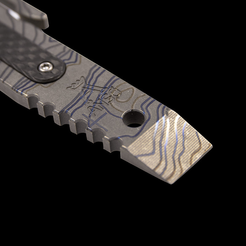 TAD Anso Titanium Topo Prybar TAD Edition Carbon Fibre Dogfight