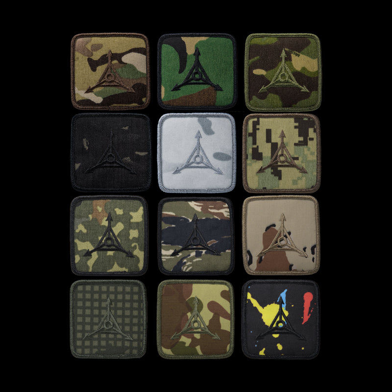 TAD Logo Patch Set Special Camo Edition Set 1 Multi