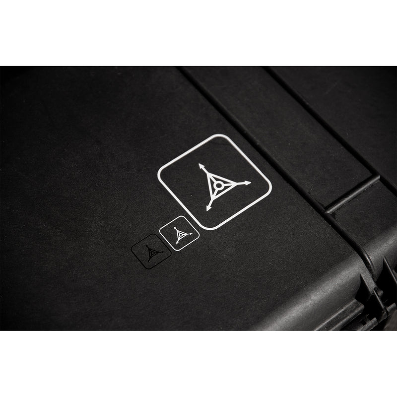 TAD Logo Sticker PCV 3" Black