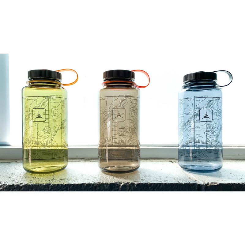 TAD Nalgene 32oz Wide Mouth TAD Edition Topo Olive