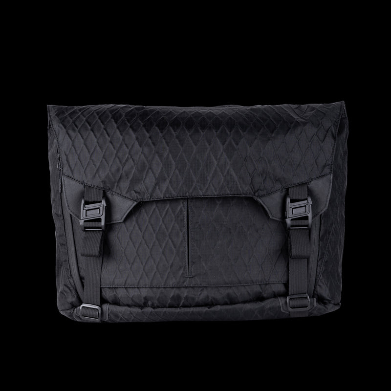 TAD Parallax Messenger Bag 15L Gridded X-pac VX21RS Black