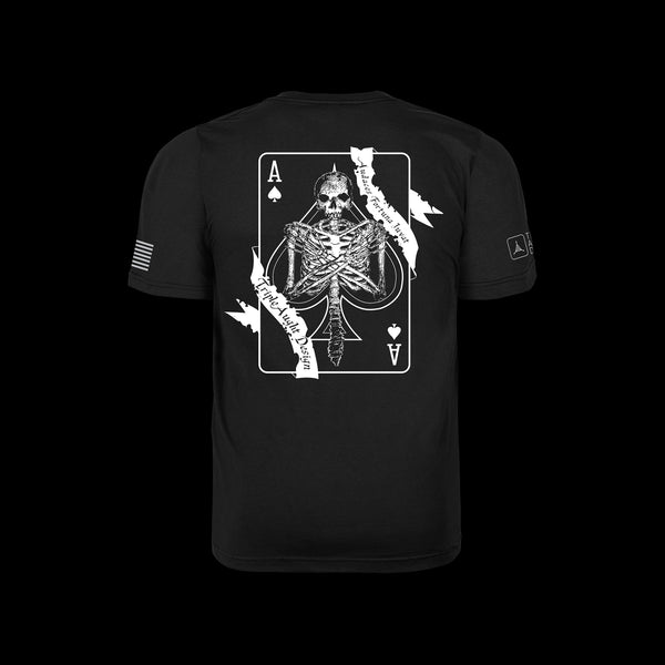TAD Weathered Death Card T-Shirt Black