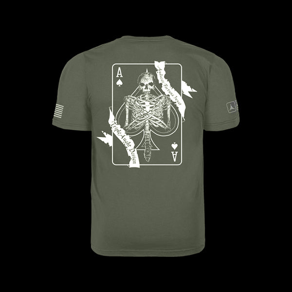 TAD Weathered Death Card T-Shirt Black